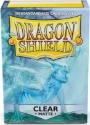 Dragon Shield: Matte Card Sleeves (100): Clear 