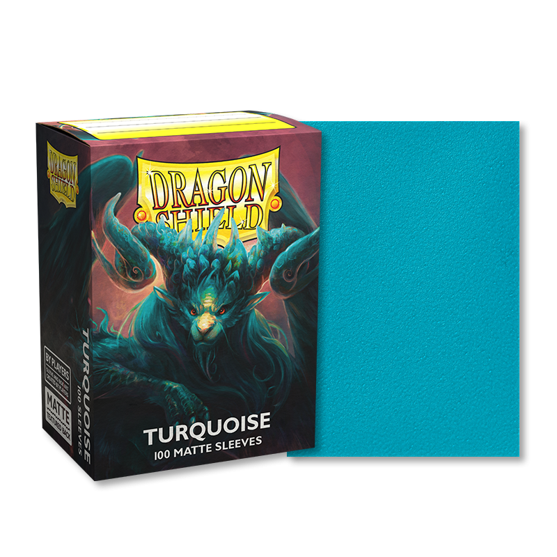 100 Dragon Shield Matte Card Sleeves / Hüllen - Farbe Auswählen