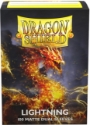 Dragon Shield: Matte Dual Card Sleeves (100): Lightning 