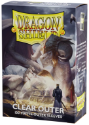 Dragon Shield - Standard Card Sleeves Outer Matte (100): Clear 