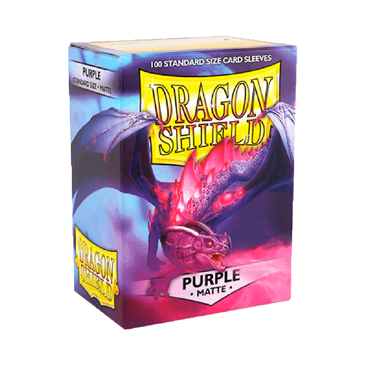 Dragon Shields: Matte Card Sleeves (100): Purple (DAMAGED) 