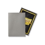 Dragon Shield: Matte Card Sleeves (100): Silver - AT-11008 [5706569110086]