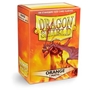 Dragon Shield: Matte Card Sleeves (100): Orange - AT-11013 [5706569111137] [5706569110130]