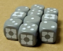 Dropzone Commander: Post Human Republic: Dice Set (DropFleet Commander) 