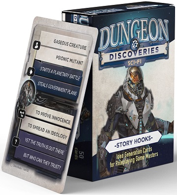 Dungeon Discoveries Sci-Fi: Story Hooks 