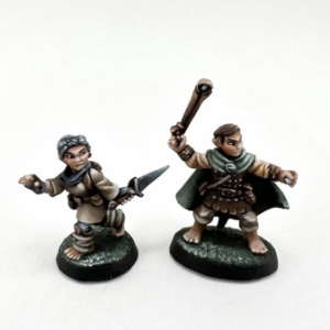 Dungeon Dwellers: Halfling Ranger and Rogue