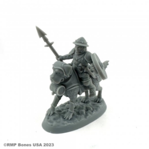 Dungeon Dwellers: Male Halfling Dog Rider
