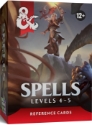 Dungeons & Dragons (5E): Reference Cards: Spells Levels 4-5 