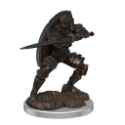 Dungeons & Dragons: Icons of the Realms: Premium Figures: Male Warforged Fighter 
