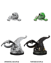 Dungeons & Dragons Nolzur’s Marvelous Miniatures: Black Dragon Wyrmling 