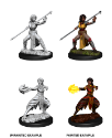 Dungeons & Dragons Nolzur’s Marvelous Miniatures: Half-Elf Monk (Female) 
