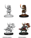 Dungeons & Dragons Nolzur’s Marvelous Miniatures: Halfing Fighter (Female) 
