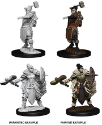 Dungeons & Dragons Nolzur’s Marvelous Miniatures: Female Half-Orc Barbarian 