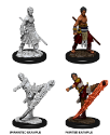 Dungeons & Dragons Nolzur’s Marvelous Miniatures: Male Half-Elf Monk 