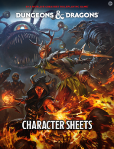 Dungeons &amp; Dragons (2024 5th Ed.): Character Sheets
