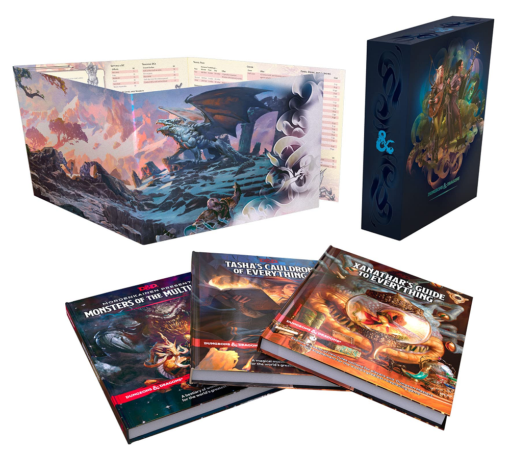 Dungeons & Dragons (5th Ed.): RPG Rules Expansion Gift Set [Damaged] 