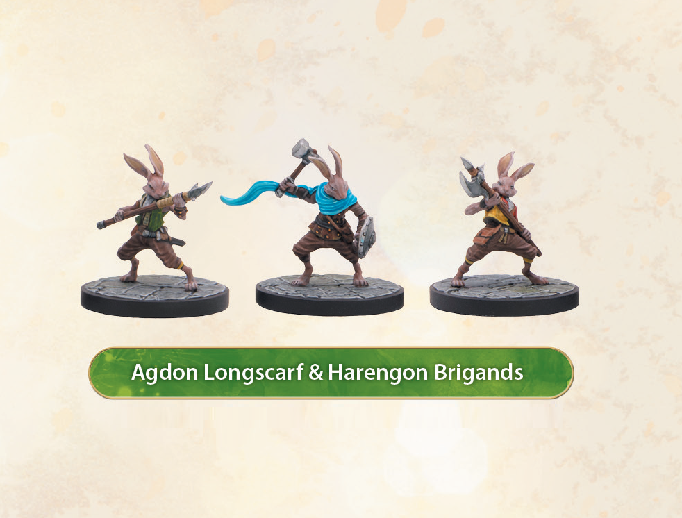 Dungeons & Dragons Collectors Series: Agdon Longscarf and Harengon Brigands 