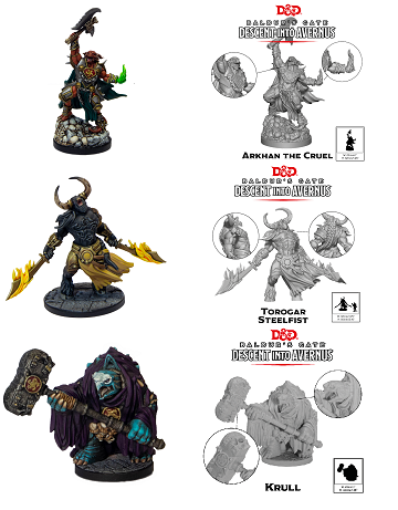 Dungeons & Dragons Collectors Series: Descent into Avernus: Arkhan the Cruel & The Dark Order 