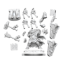 Dungeons &amp; Dragons: Frameworks: Dwarf Cleric Female - 75010 [634482750100]