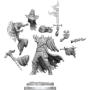 Dungeons &amp; Dragons: Frameworks: Human Warlock Male - 75039 [634482750391]