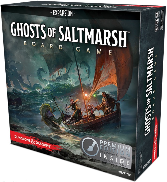 Dungeons & Dragons Ghosts of Saltmarsh Board Game (Premium Edition) [Damaged] 