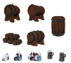 Dungeons &amp; Dragons Icons of the Realm: THE YAWNING PORTAL INN- BEDS &amp; BOTTLES - 96044 [634482960448]