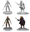 Dungeons & Dragons Nolzur’s Marvelous Miniatures: Elf Rogue And Half-Elf Rogue 