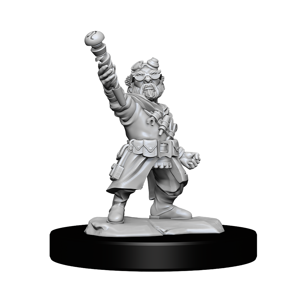 Dungeons & Dragons - Nolzur's Marvelous Miniatures - Warforged Fighter Male (Confezione Da 6 Miniature)