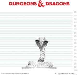 Dungeons &amp; Dragons Nolzur’s Marvelous Miniatures: Guardian Naga