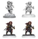 Dungeons & Dragons Nolzur’s Marvelous Miniatures: Halfling Rogue Female 