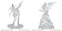 Dungeons & Dragons Nolzur’s Marvelous Miniatures: ICE MEPHIT & DUST MEPHIT 