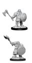 Dungeons & Dragons Nolzur’s Marvelous Miniatures: MALE DWARF FIGHTER 