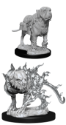 Dungeons & Dragons Nolzur’s Marvelous Miniatures: MASTIFF AND SHADOW MASTIFF 