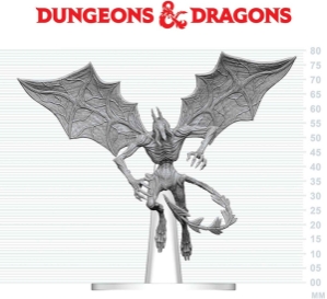 Dungeons &amp; Dragons Nolzur’s Marvelous Miniatures: Nightgaunt