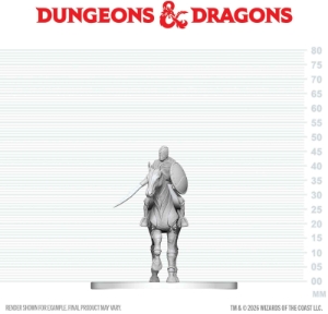 Dungeons &amp; Dragons Nolzur’s Marvelous Miniatures: Nimblewright Steed with Rider