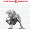 Dungeons & Dragons Nolzur’s Marvelous Miniatures: Tyrannosaurus Zombie 