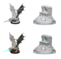 Dungeons & Dragons Nolzur’s Marvelous Miniatures: White Dragon Wyrmling  