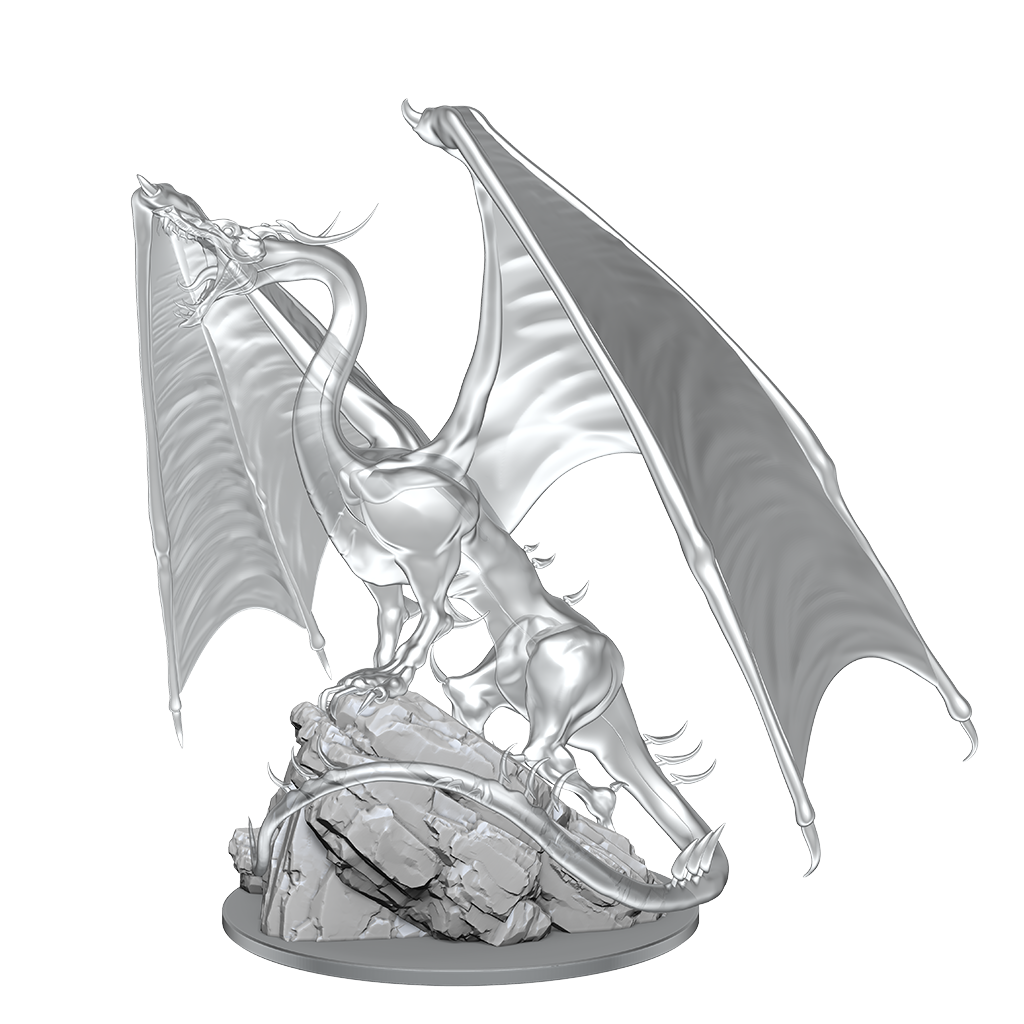 Dungeons & Dragons Nolzur’s Marvelous Miniatures: Young Emerald Dragon 