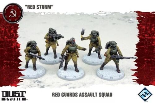 Dust Tactics/ Warfare: SSU: Red Storm: Red Guards Assault Squad 