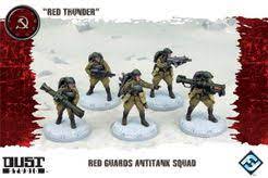 Dust Tactics/ Warfare: SSU: Red Thunder: Red Guards Anti-Tank Squad 