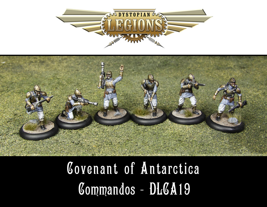 Dystopian Legions: Covenant Of Antarctica: Commandos [SALE] 