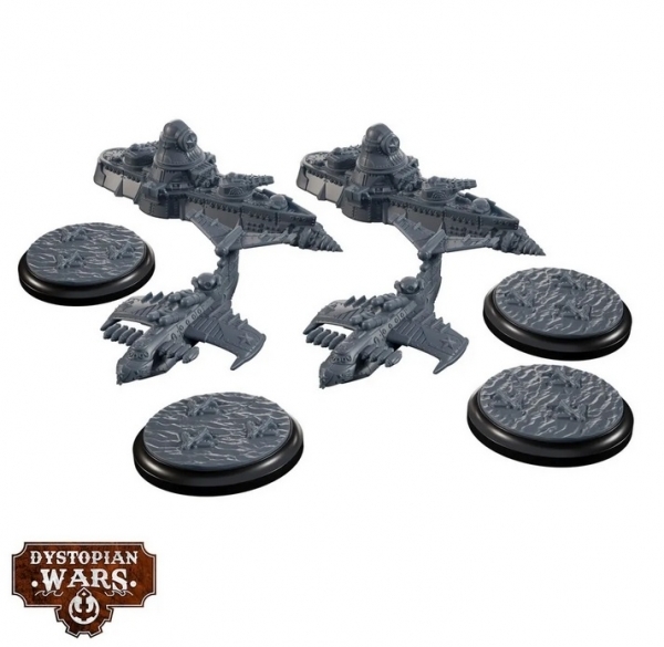 Dystopian Wars: Commonwealth: Support Squadrons 