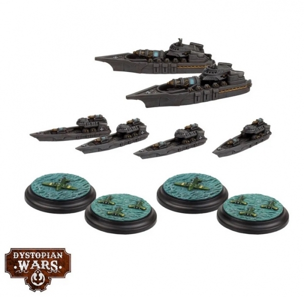 Dystopian Wars: Imperium: Support Squadrons 