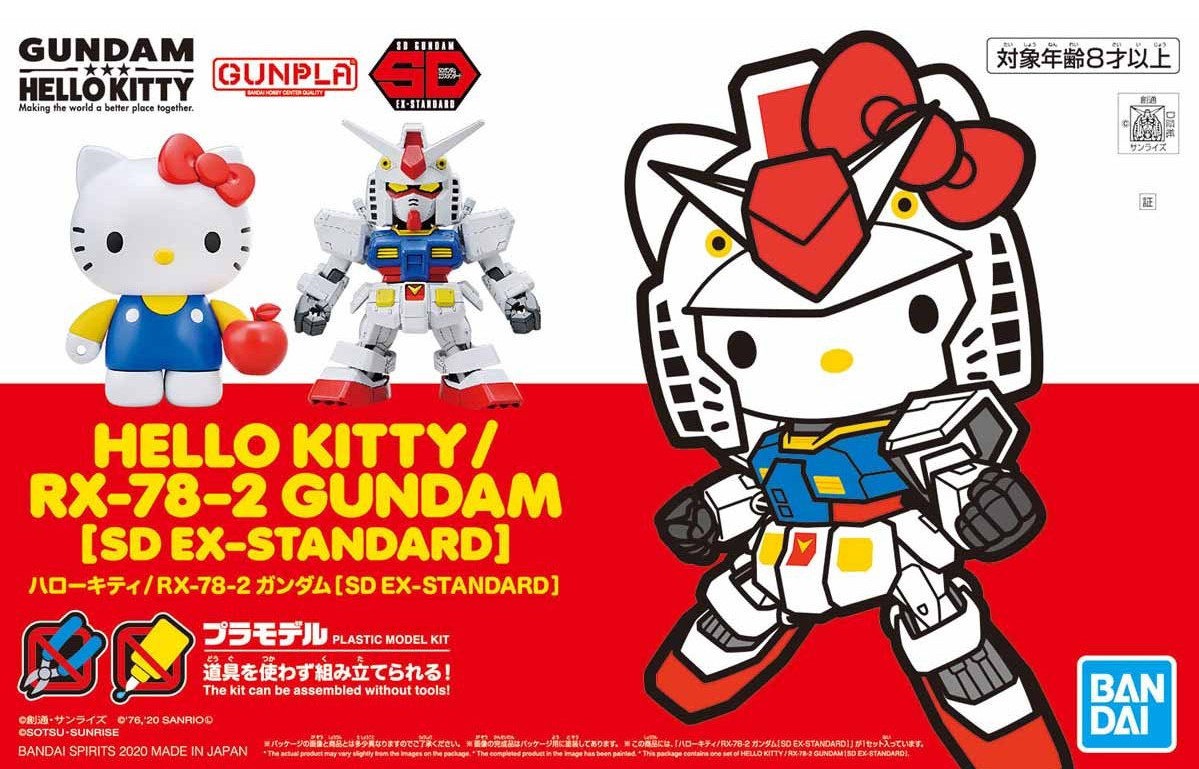 EX-Standard Hello Kitty/RX-78-2 Gundam [TOGETHER] 