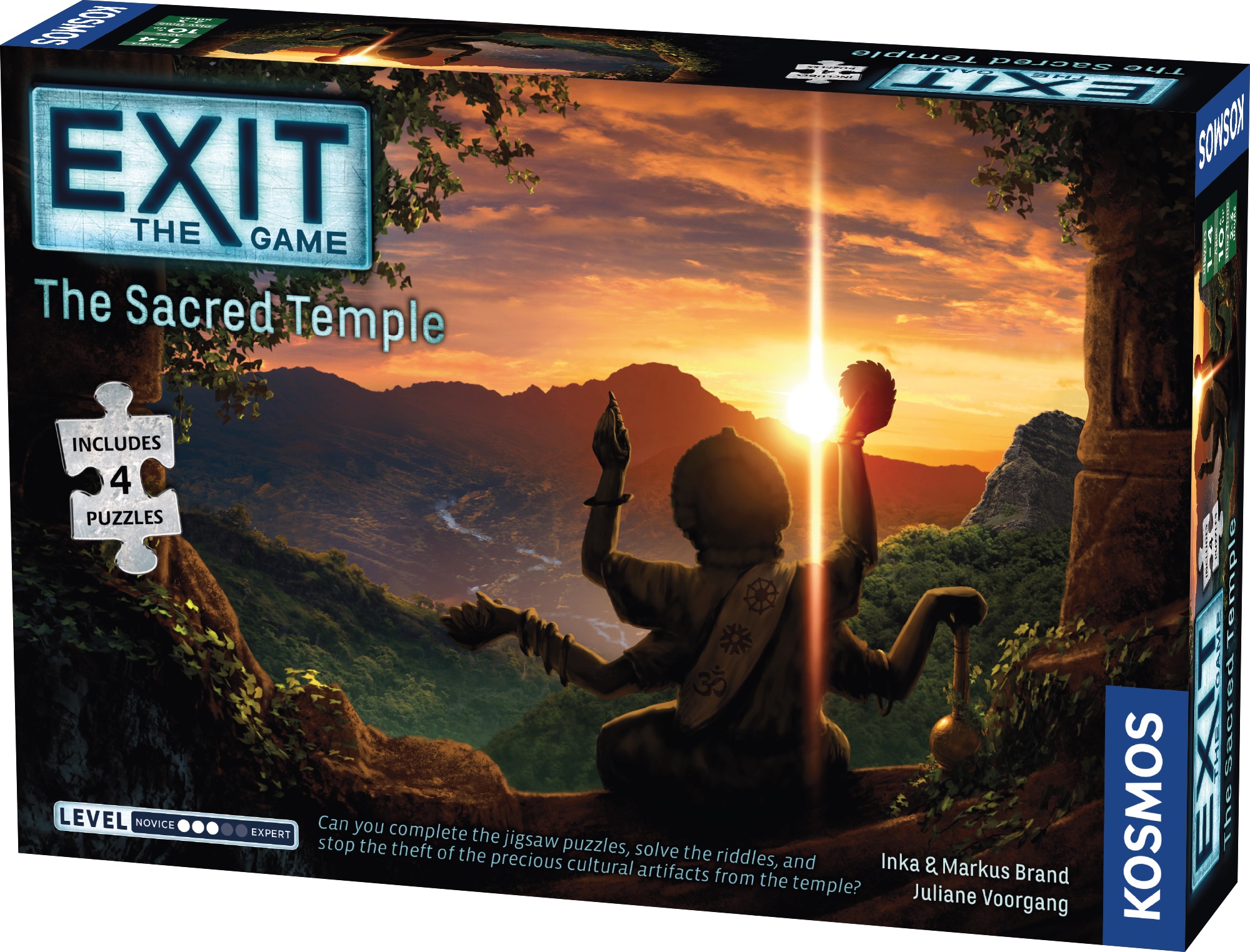 EXIT: The Sacred Temple (with puzzle) (DAMAGED) 