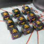 Elder Dice: D6 Set: Crest of Dragon: Glass/Wax - INB-ED6-W01 [787790575221]