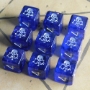 Elder Dice: D6 Set: Seal of Yog-Sothoth: Glass/Wax - INB-ED6-G31 [787790945185]