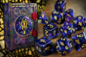 Elder Dice: Polyhedral 10 Die Set: Seers Eye: Glass/Wax: Mythic  
