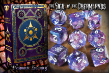 Elder Dice Polyhedral 10 Die Set: Sigil of the Dreamlands Glass/Wax: Prismatic Infinity - INB-EDP-D21 [850003463339]