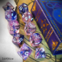 Elder Dice Polyhedral 10 Die Set: Sigil of the Dreamlands Glass/Wax: Prismatic Infinity - INB-EDP-D21 [850003463339]